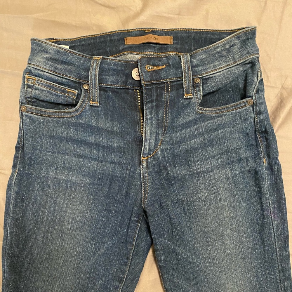 Joe’s skinny crop jeans in sz 24!